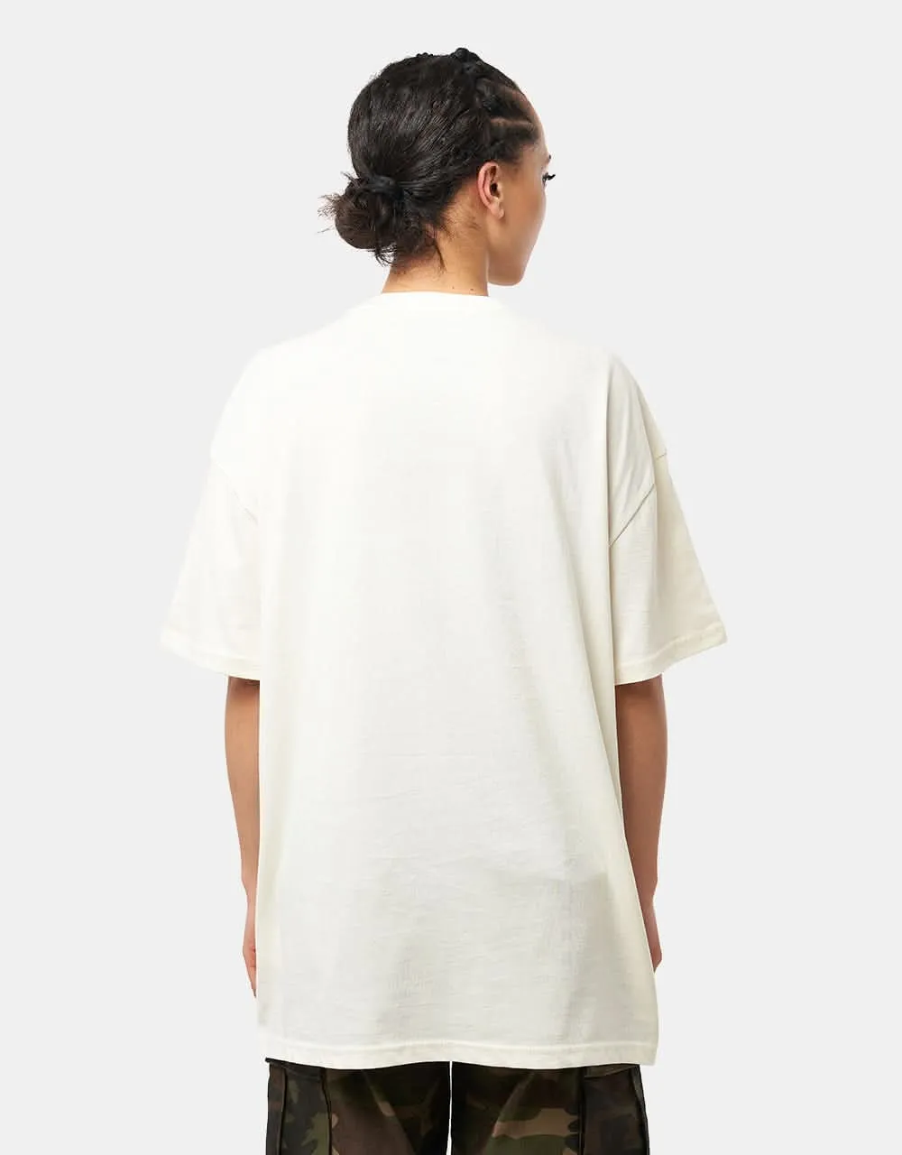 Vans Center Drop Vee T-Shirt - Antique White