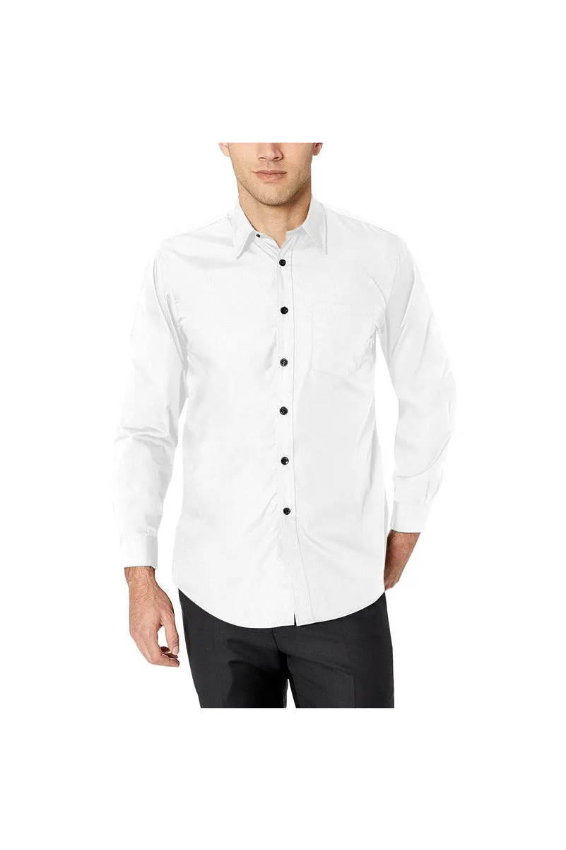White Casual Dress Shirt