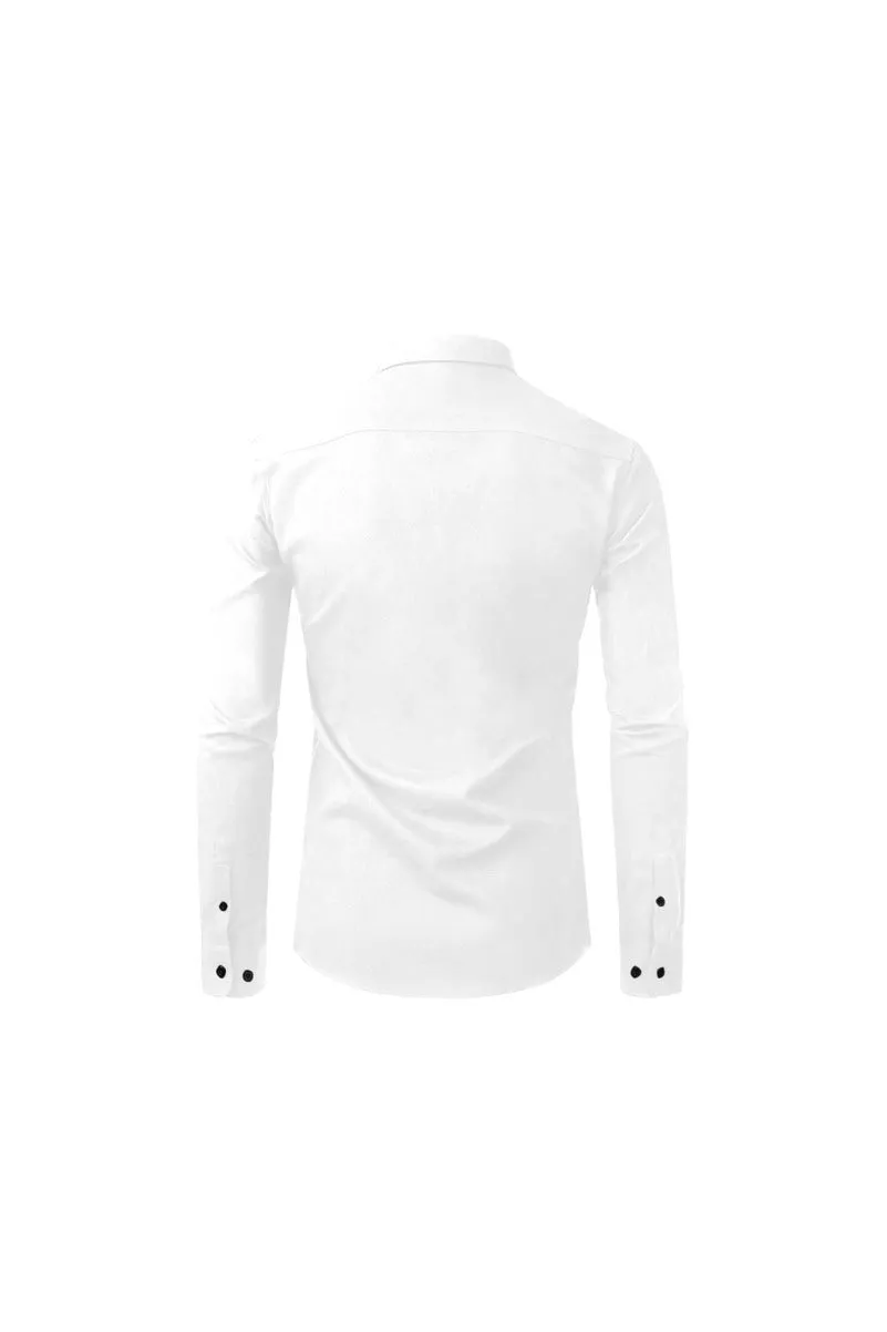 White Casual Dress Shirt