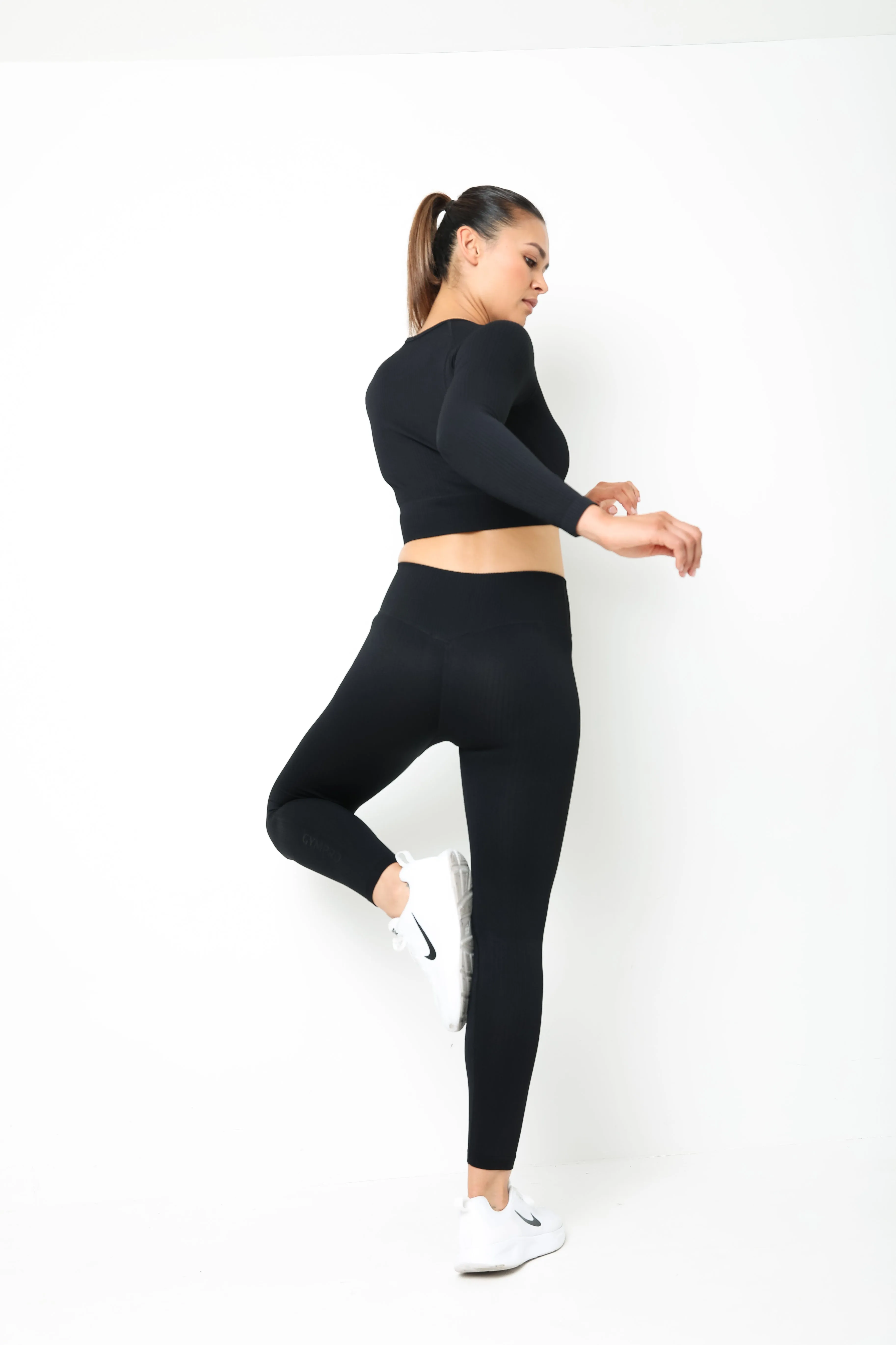 Womens - Lili Seamless Leggings - Black